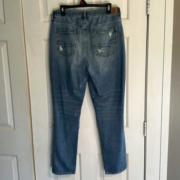 American Eagle Mom Jean with holes size 14 long - Picture 7 of 7